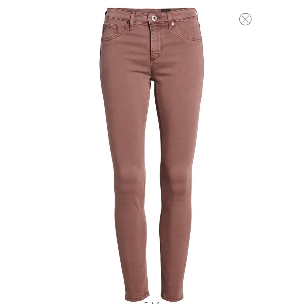 AG NWT The Legging Ankle Jeans Size 31 Sulfur Blackberry